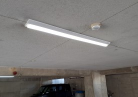小倉南区　某所駐車場　照明器具取替工事
